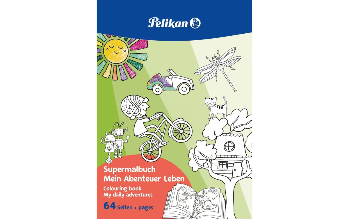 Pelikan Supermalbuch Mein Abenteuer Leben
