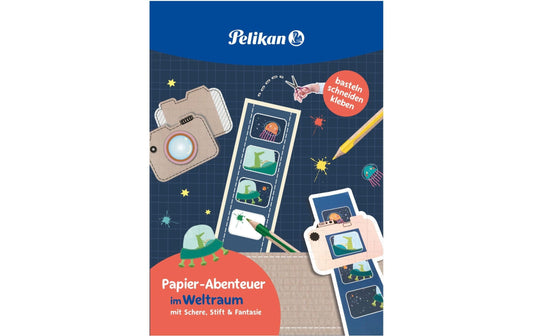 Pelikan Bastelbuch Thema Weltall