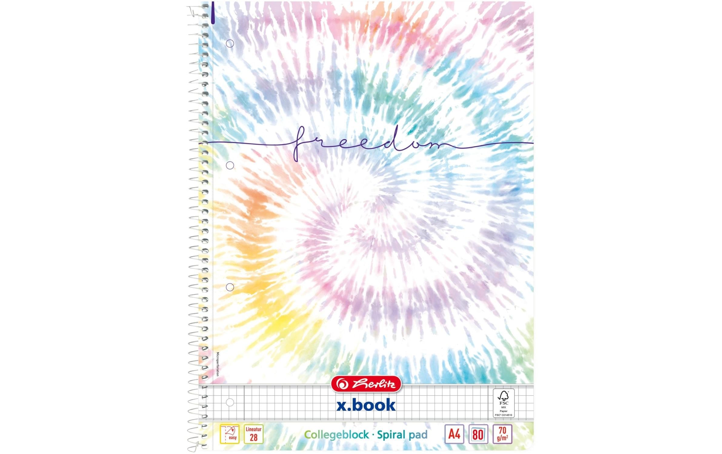 Herlitz Spiralblock A4