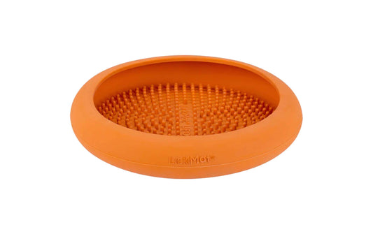 LickiMat Dog UFO Orange