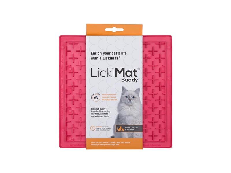 LickiMat | Cat Buddy Pink | 20 x 20cm