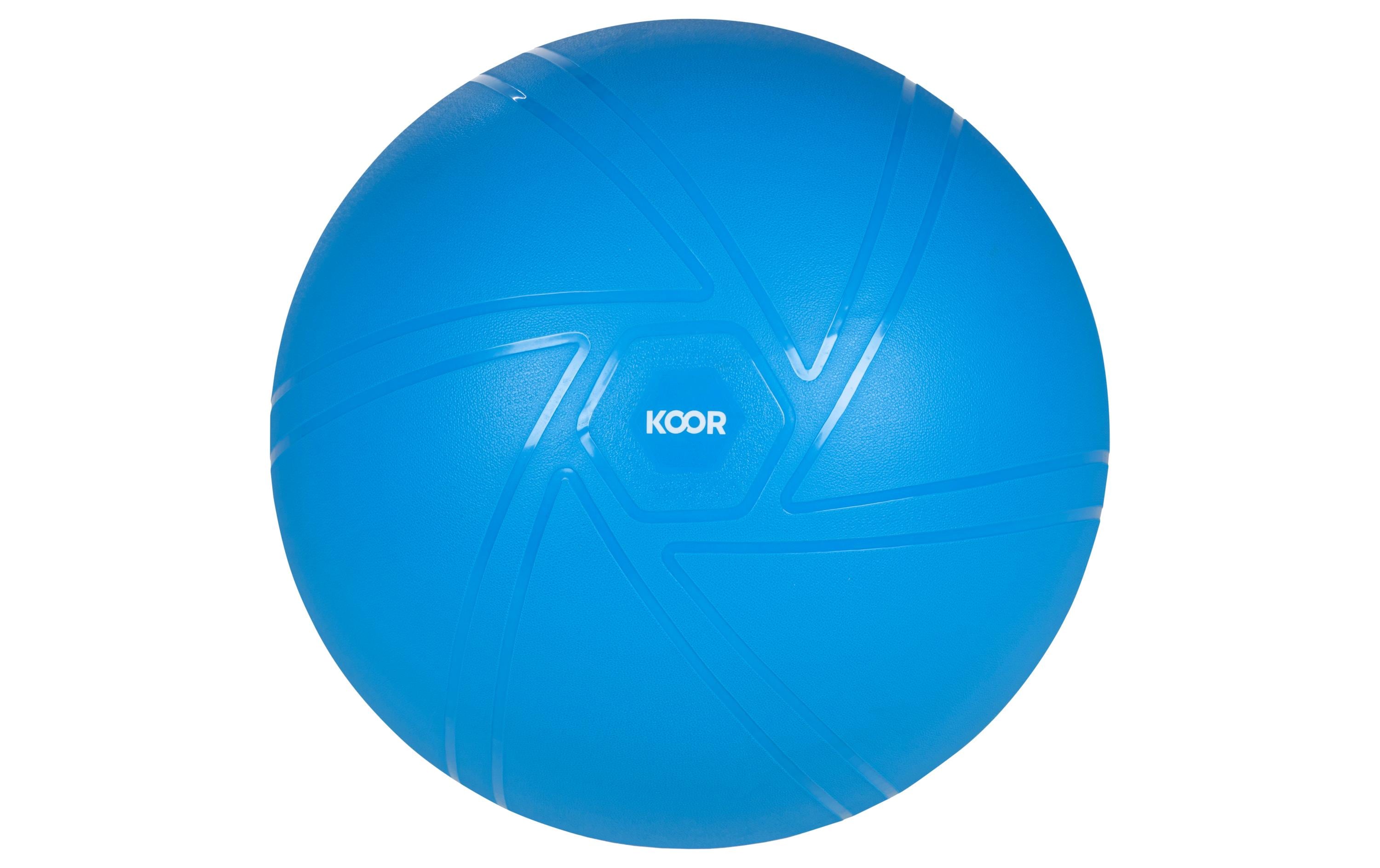 KOOR, Gymnastikball 65 cm, Blau