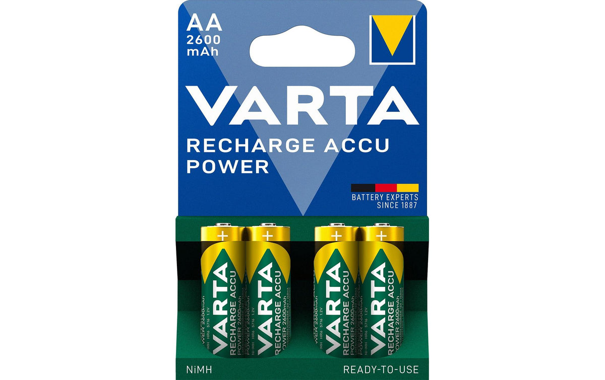 VARTA Akku AA 2600mAh, 4Stk