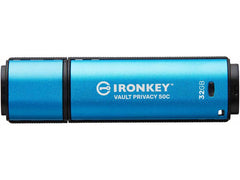 Kingston | IronKey Vault Privacy 50 32GB | USB3.2 (Typ-C), AES-256 Encrypted, FIPS 197