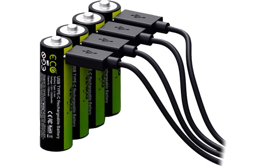 Verico, Akku Li-Ion AA mit USB-C 1700 mAh,