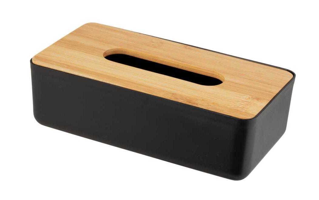 Wenko Kosmetiktuchbox Rotello Schwarz
