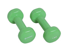 Schildkröt Fitness | Vinyl Hanteln 1.0kg Set | Grün