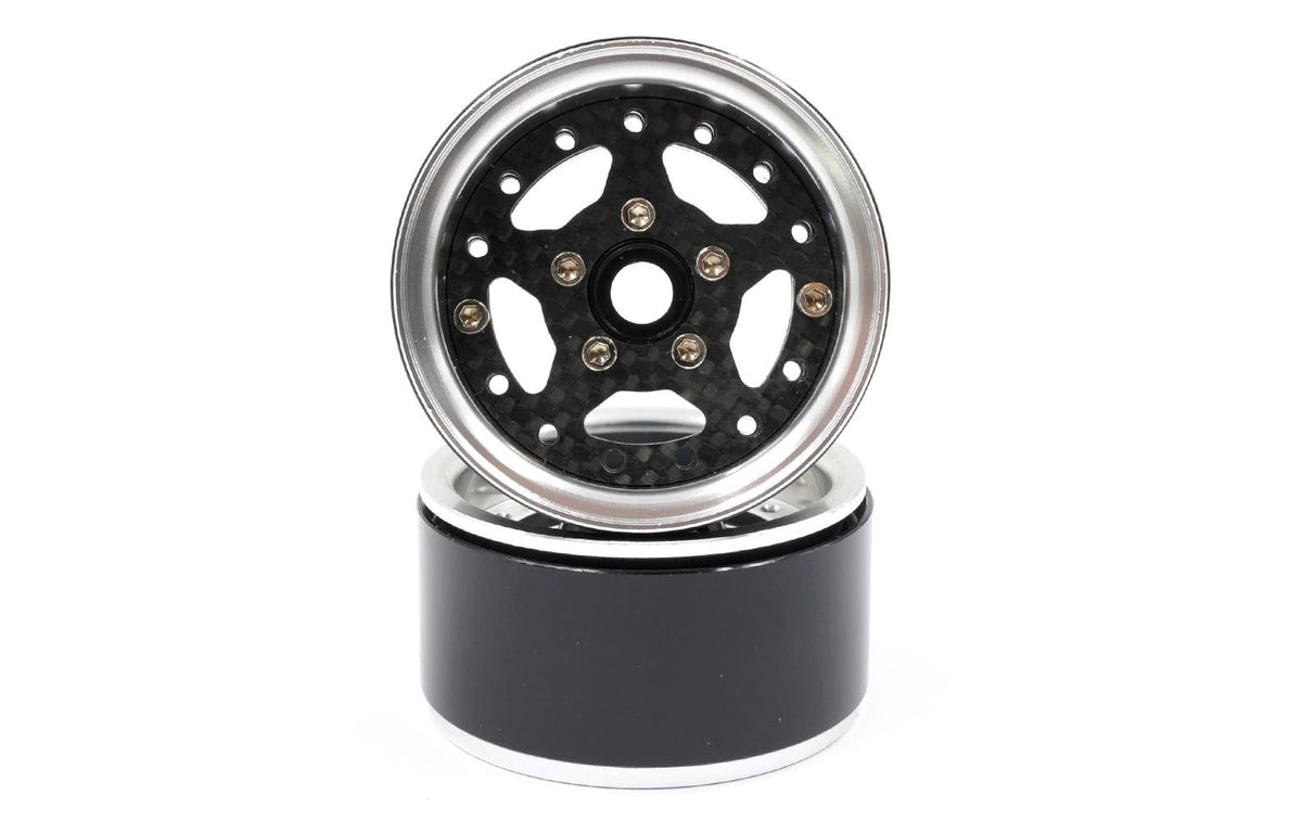 Yeah Racing Felgen 1.9 5 Spoke Carbon