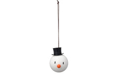 Hoptimist Weihnachtskugel Schneemann,2Stück