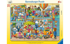 Ravensburger | Puzzle Tierischer Spielzeugladen | 35 Teile