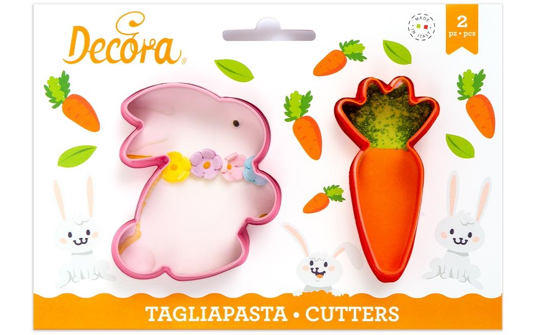 Decora Ausstechformen Hase und Karotte