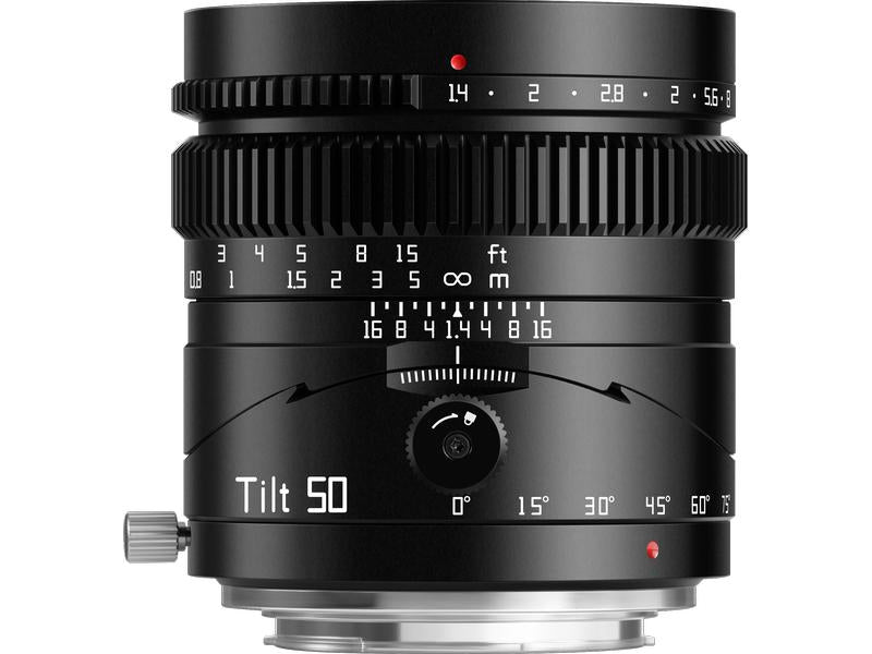 TTArtisan | Festbrennweite Tilt 50mm F/1.4 | - MFT