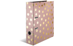 HERMA, Ordner Dots A4 7 cm, Altrosa