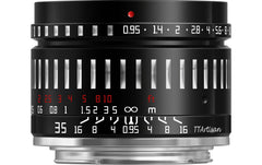 TTArtisan | C35095-BS-E APS-C 35mm F0.95 | E Mount