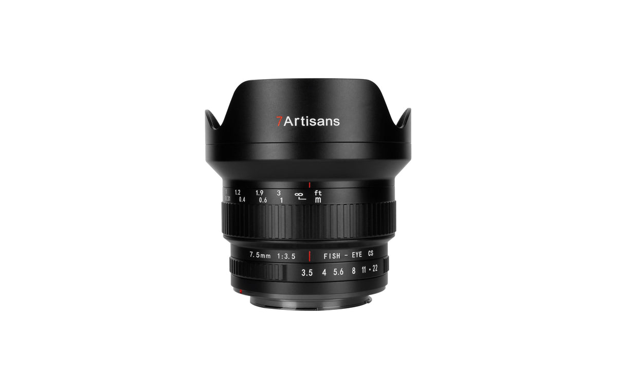 7Artisans  A114B-EF 7.5mm F3.5