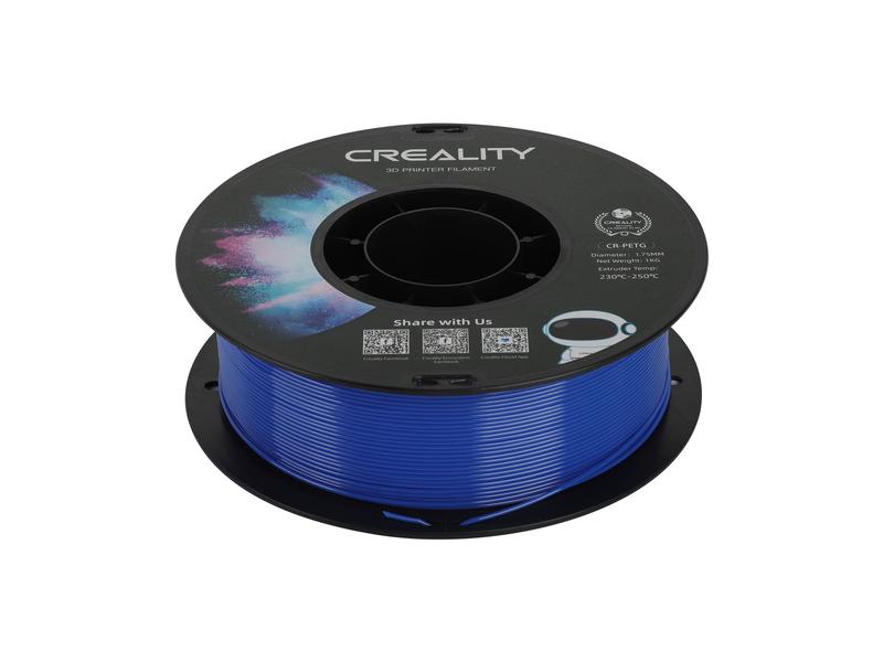 Creality | Filament PETG, Blau, 1.75 mm, 1 k | 1.75 mm PETG Filament für 3D Drucker