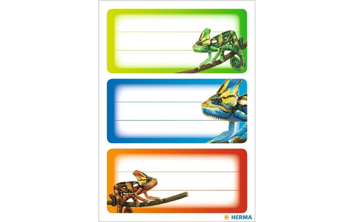 Herma Schuletiketten Gecko