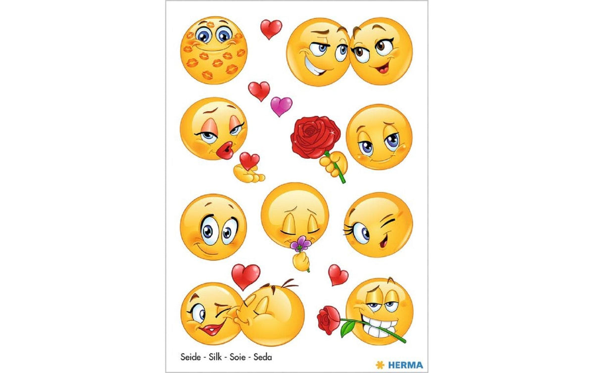 Herma Sticker Love Faces