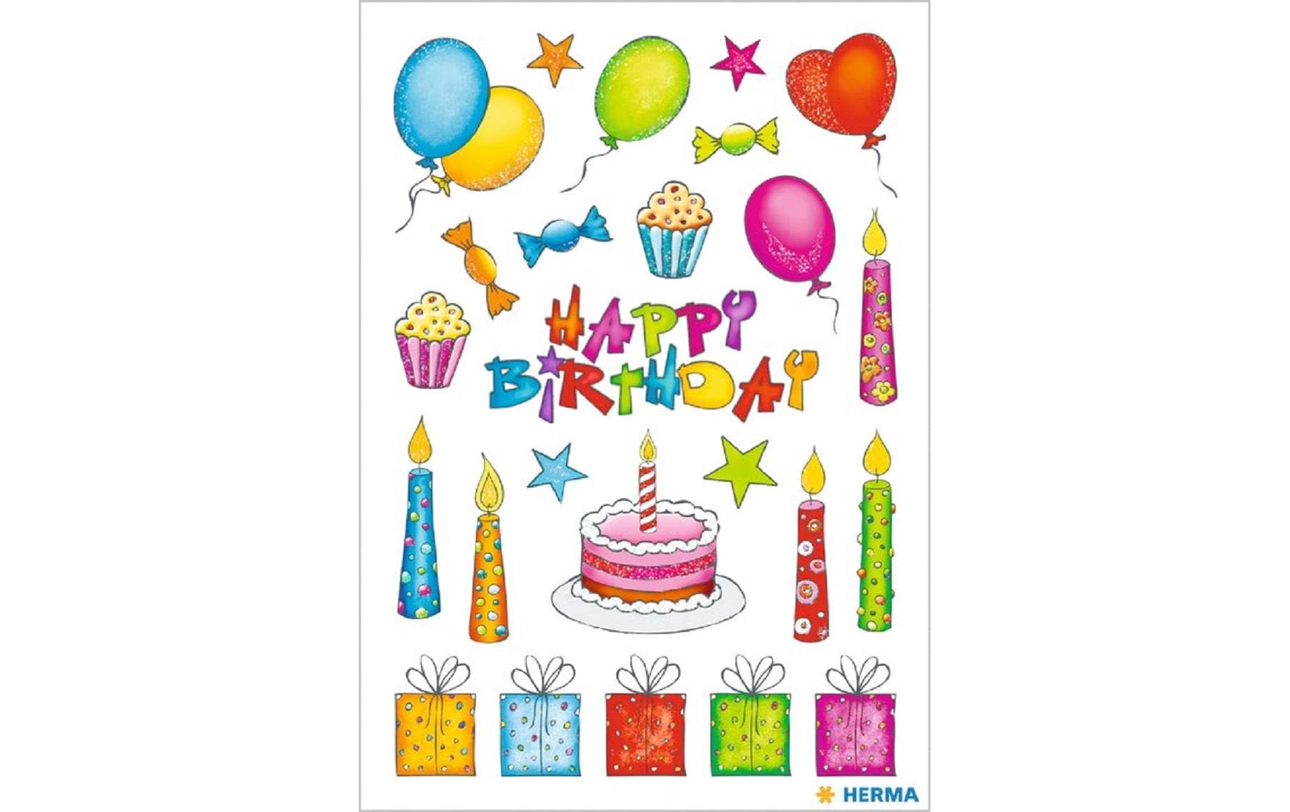 Herma Sticker Geburtstag