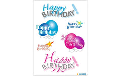Herma Sticker Happy Birthday