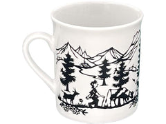 Heidi Cheese Line | Kaffeetasse Cut | 120 ml, 1 Stück, Weiss