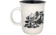 Heidi Cheese Line, Kaffeetasse Cut 350 ml,