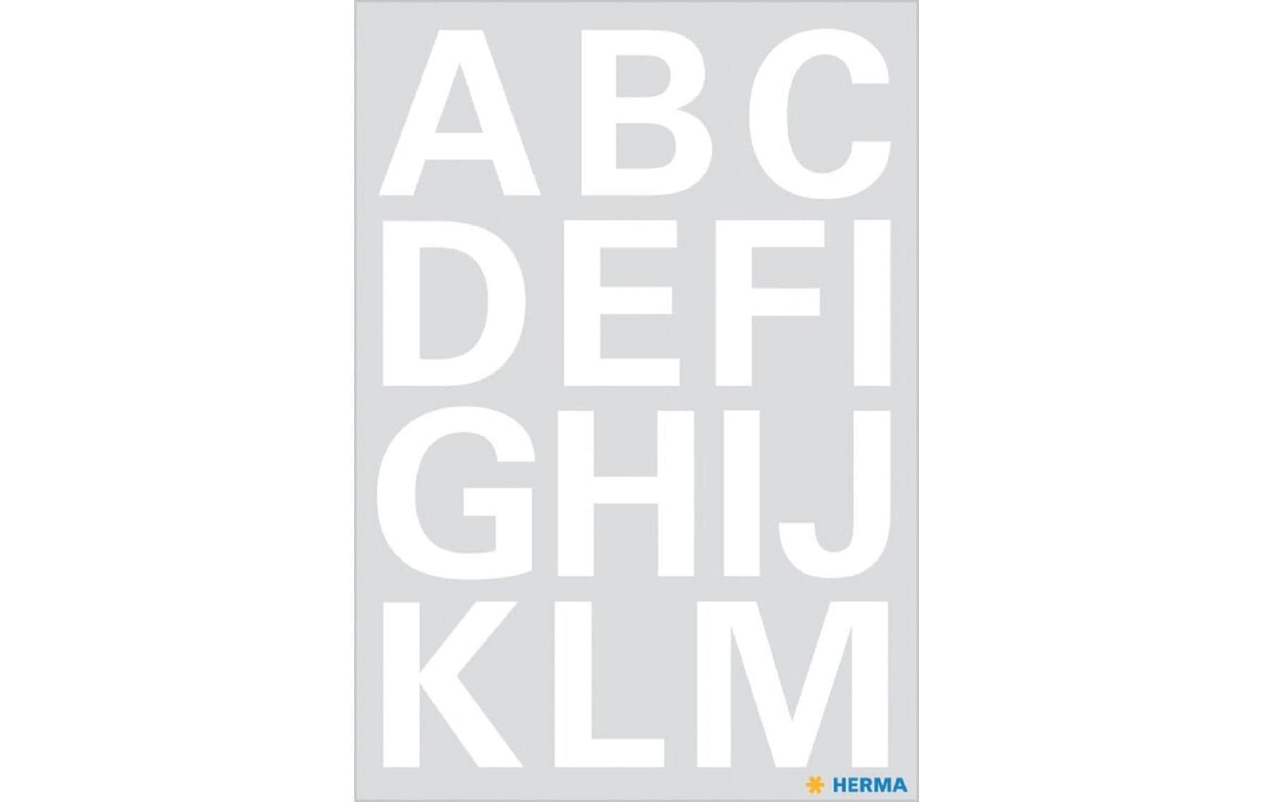 Herma  Etiketten Buchstaben