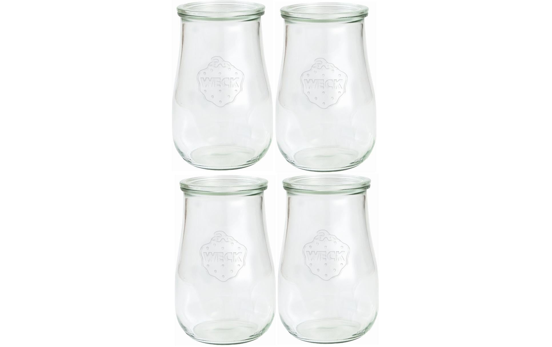 Weck, Einmachglas 1500 ml, 4 Stück