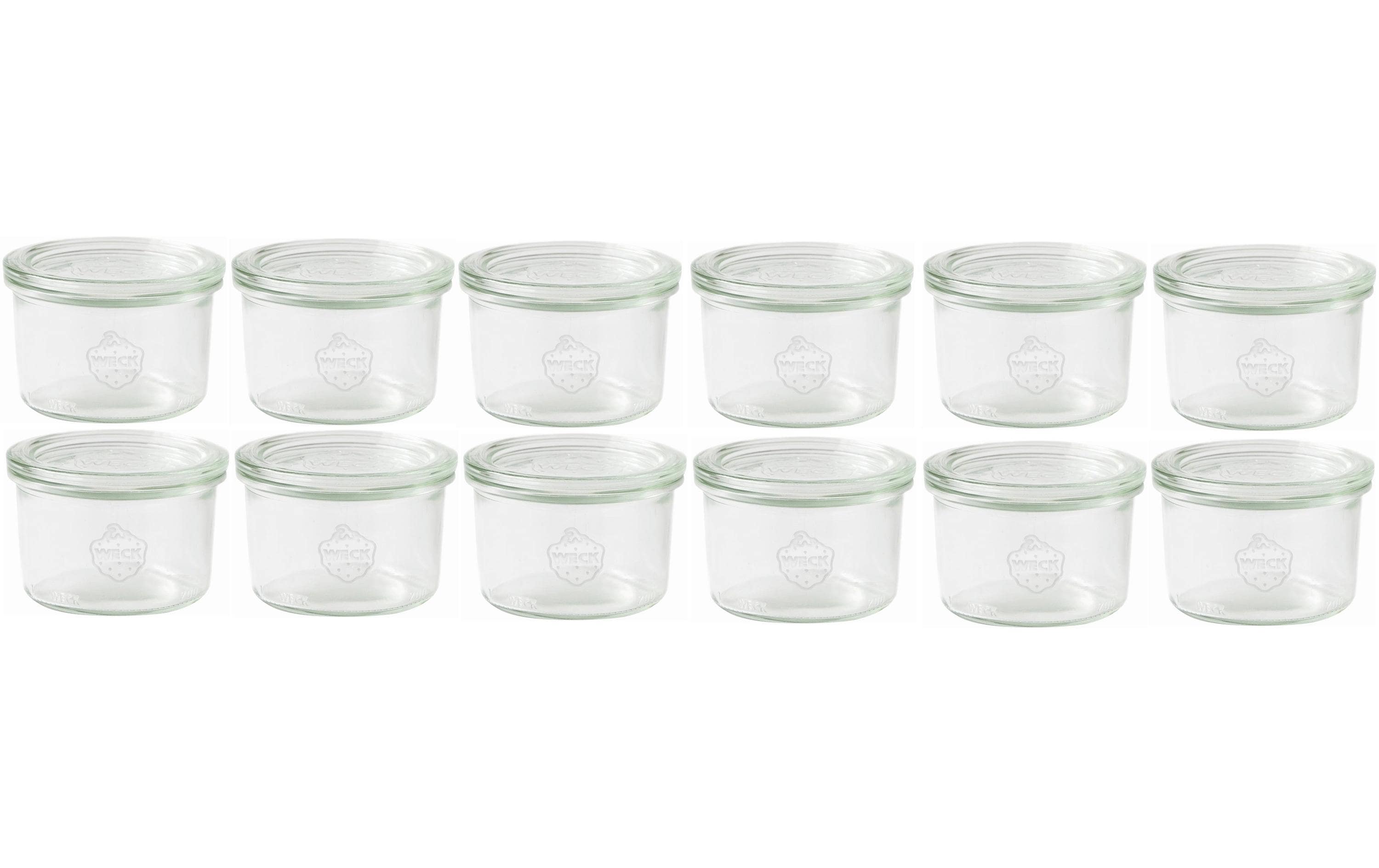 Weck, Einmachglas 200 ml, 12 Stück