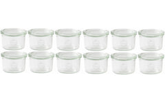 Weck, Einmachglas 200 ml, 12 Stück