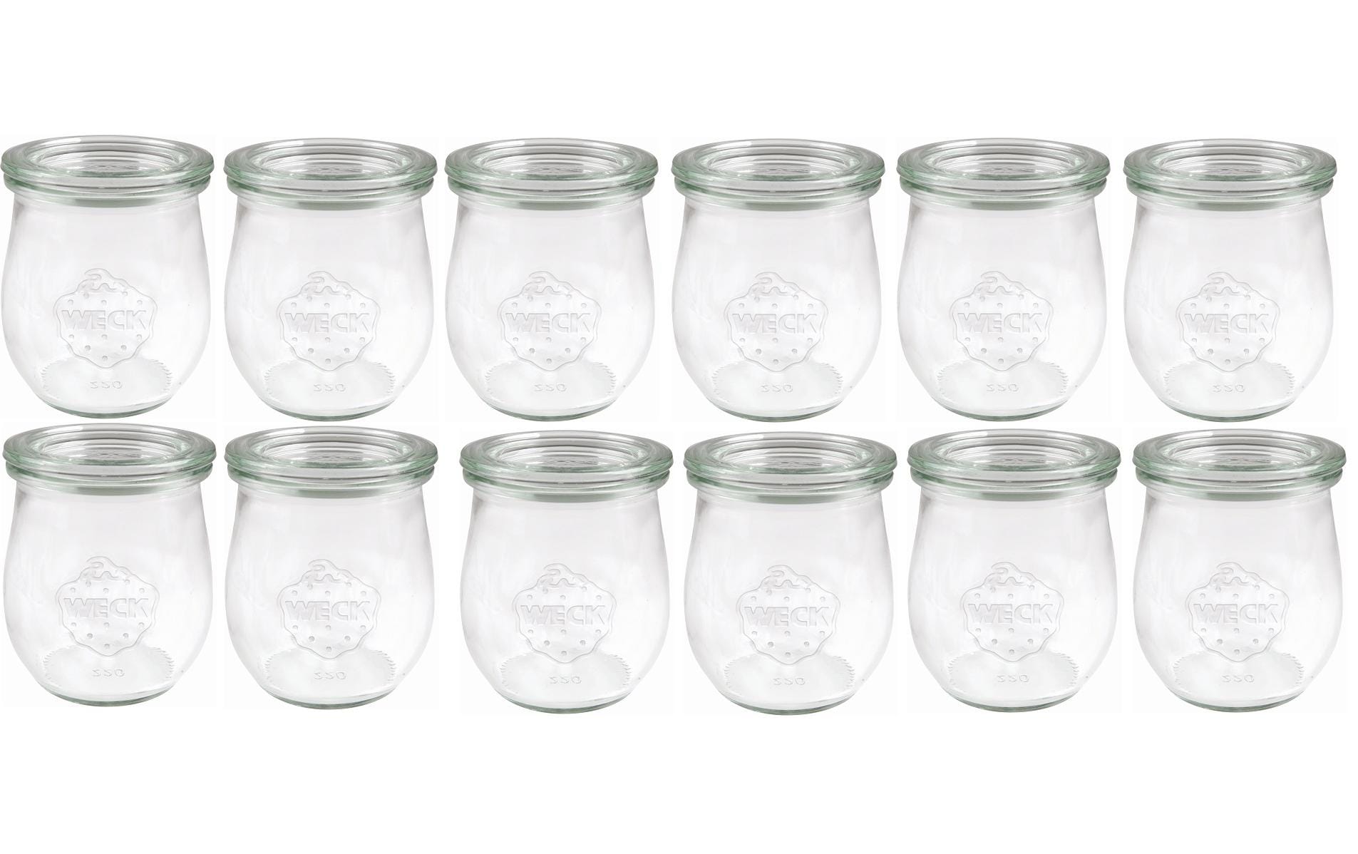 Weck, Einmachglas 220 ml, 12 Stück