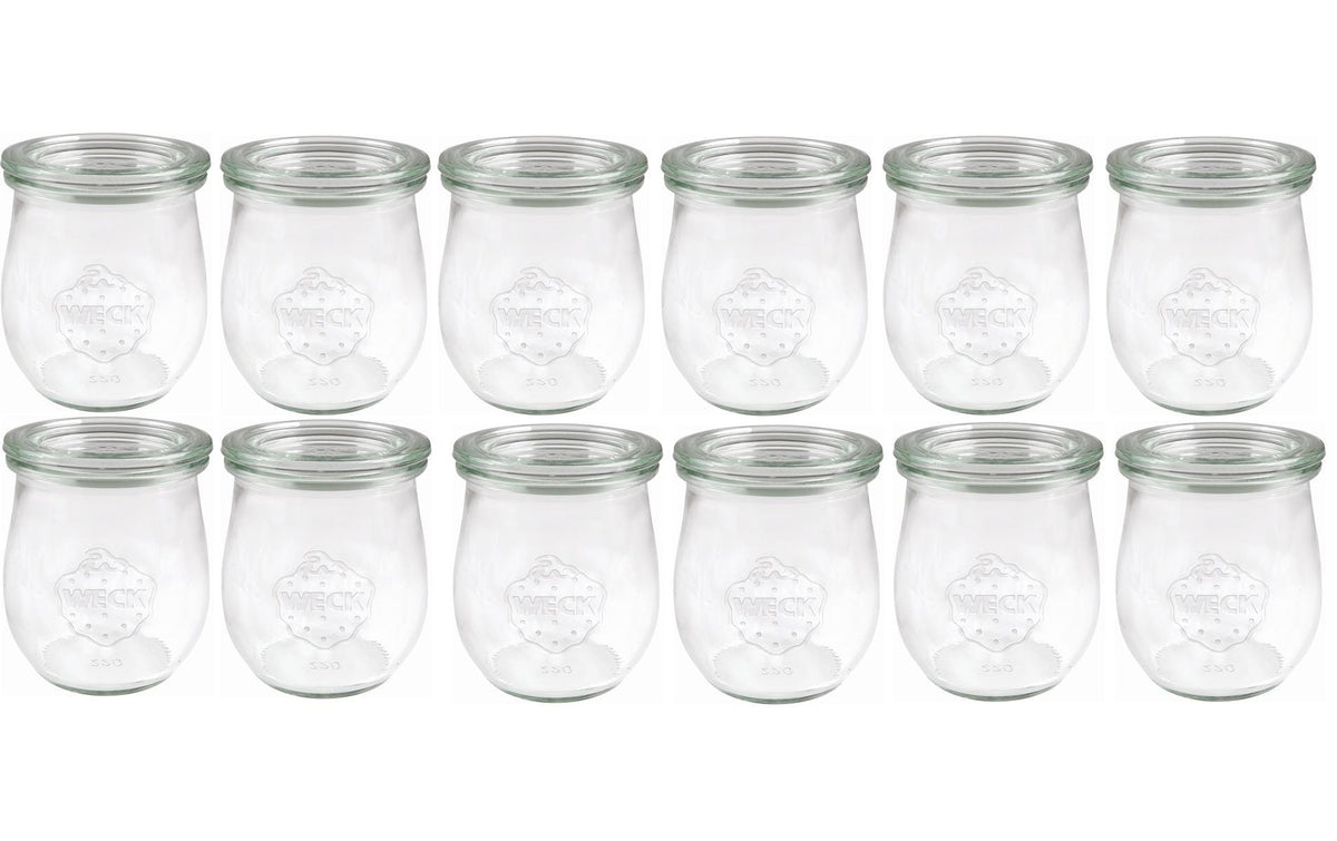 Weck, Einmachglas 220 ml, 12 Stück