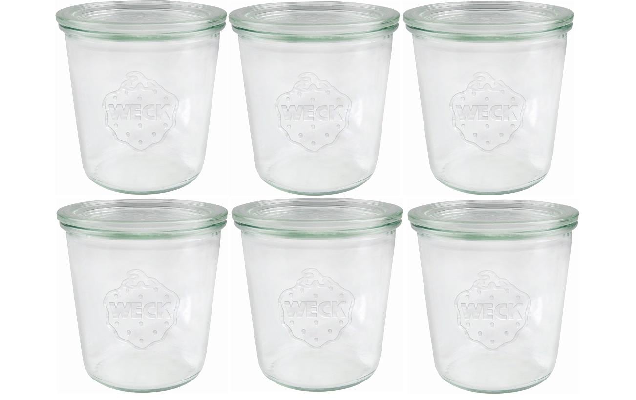 Weck, Einmachglas 500 ml, 6 Stück