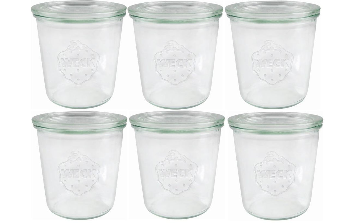 Weck, Einmachglas 500 ml, 6 Stück