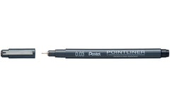 pentel, Fineliner Pigment 0.03 mm, Schwarz