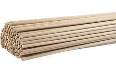 Creativ Company | Holzstäbe 60 cm | 10 Stück, Durchmesser: 8 mm