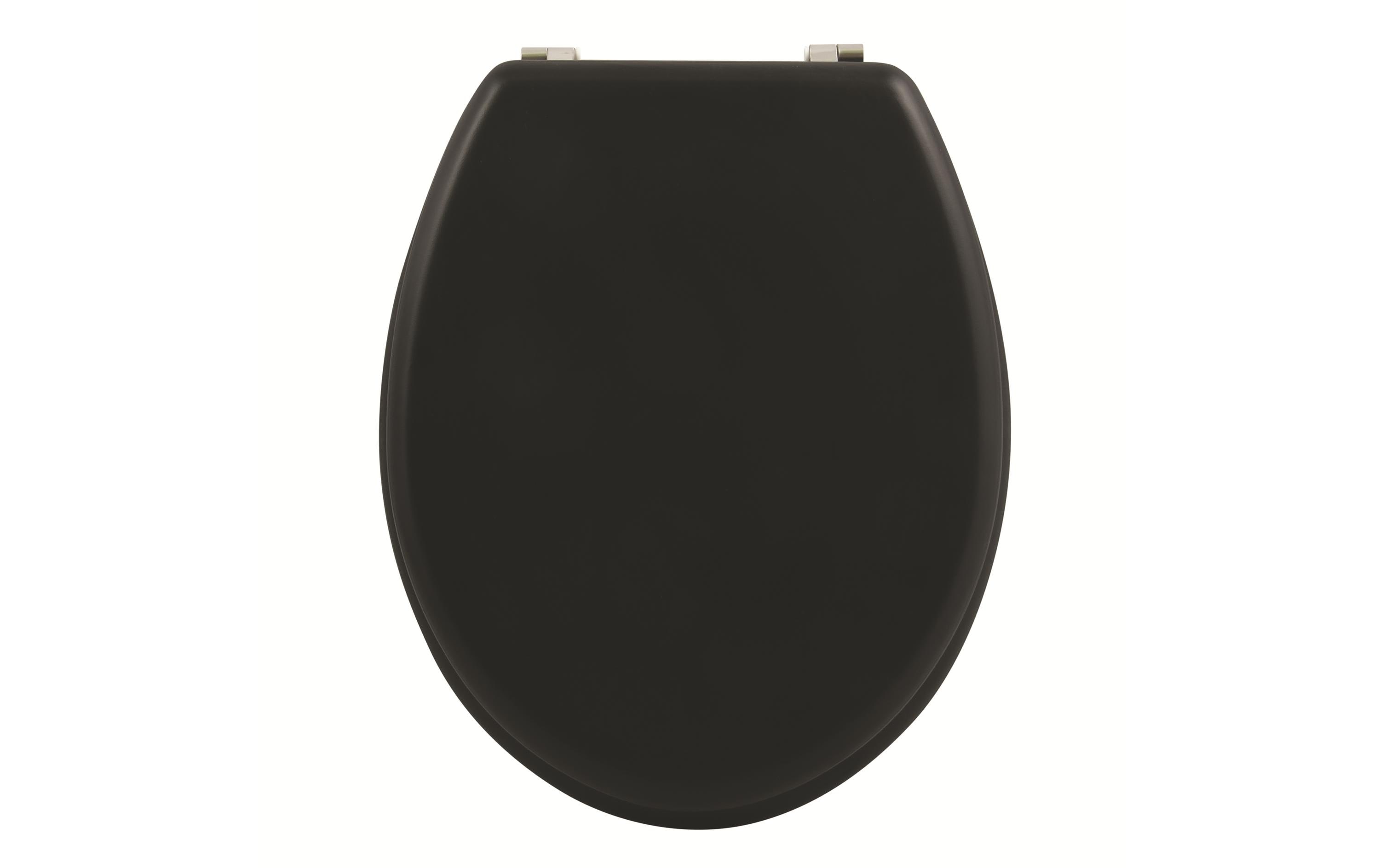 MSV WC-Sitz Schwarz matt