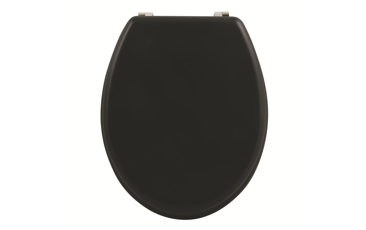 MSV WC-Sitz Schwarz matt