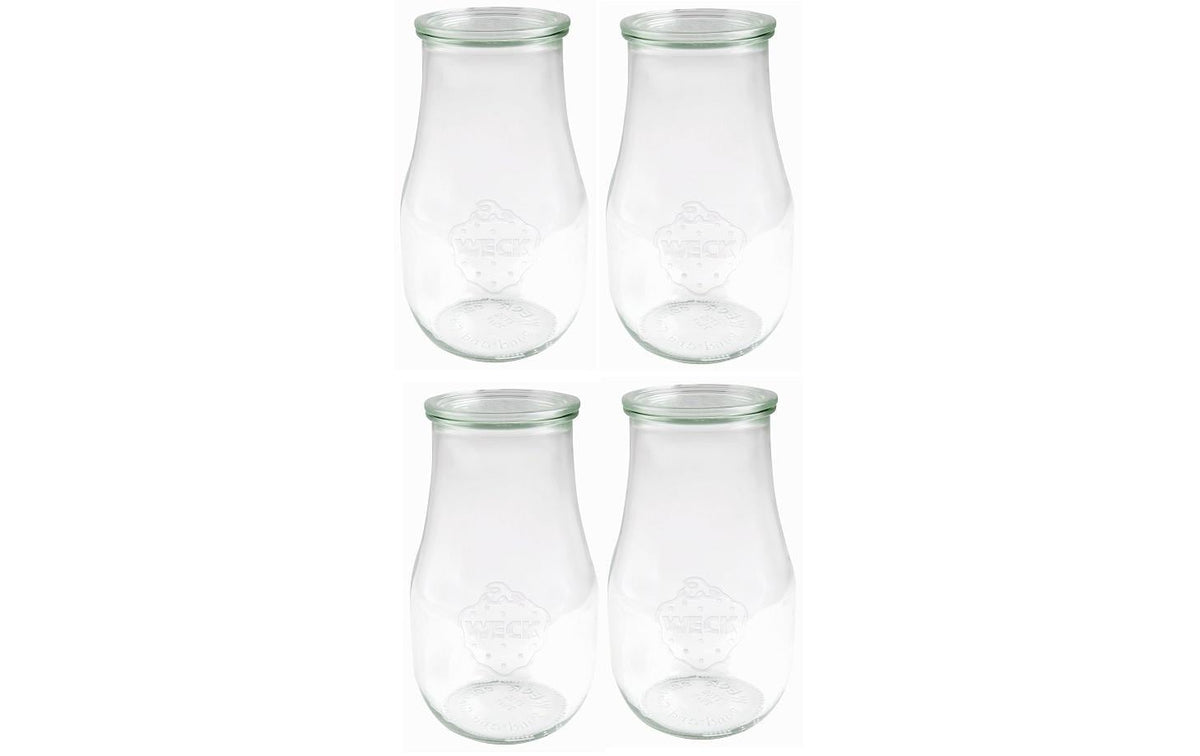 Weck, Einmachglas 2500 ml, 4 Stück
