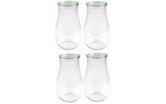 Weck, Einmachglas 2500 ml, 4 Stück