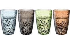 LEONARDO | Trinkglas Matera | 340 ml, 4 Stück, Mehrfarbig