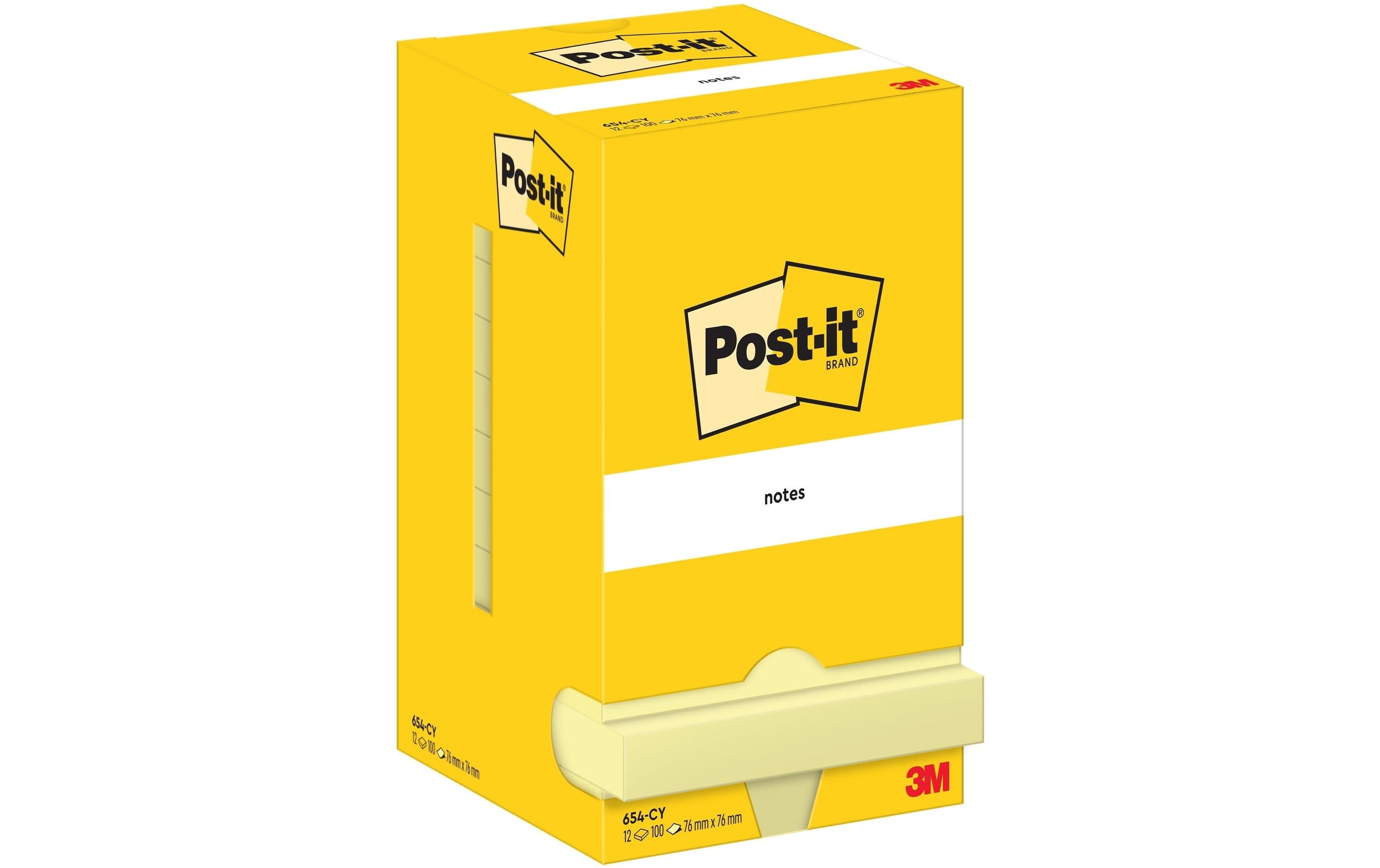 3M Post-it Haftnotizen, gelb
