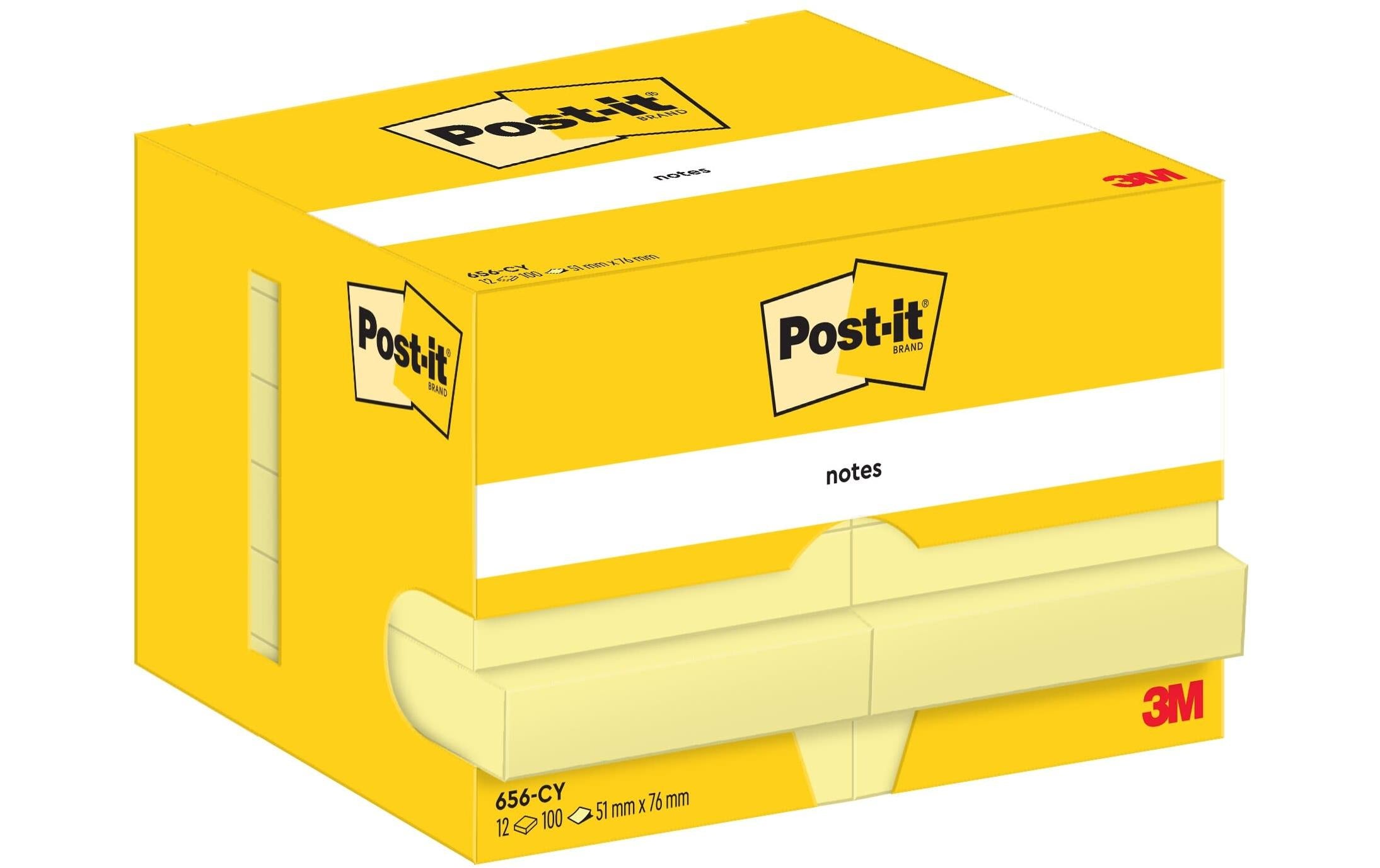 3M Post-it Haftnotizen, gelb