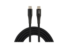 onit, USB 3.0-Kabel USB C - USB C 2 m, Schw