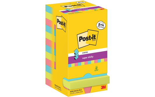 3M Post-it Super Sticky Z-Notes, Cosmic