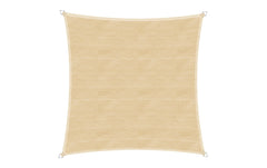 Sonnensegel Champagner 5.0m,  Quadratisch