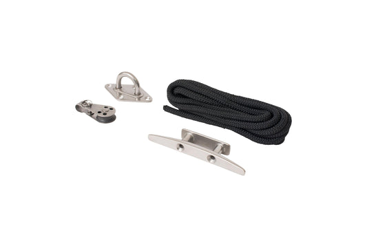 Seilzug-Set, Edelstahl für Sonnensegel