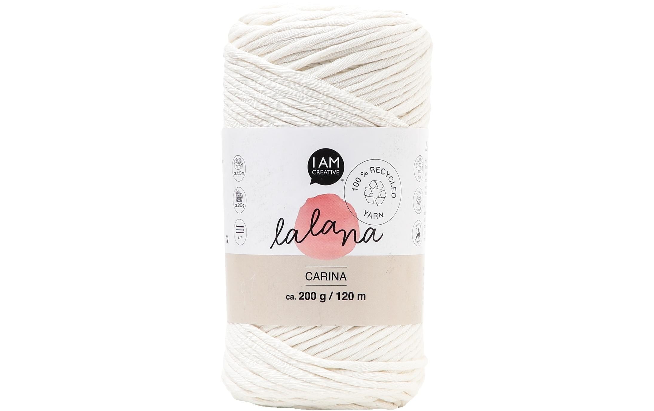 lalana Wolle Carina cream