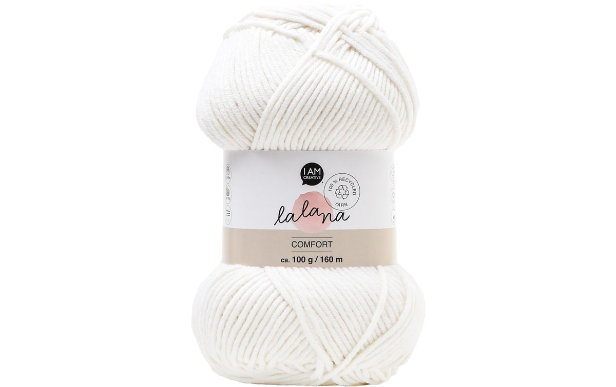 lalana Wolle Comfort weiss