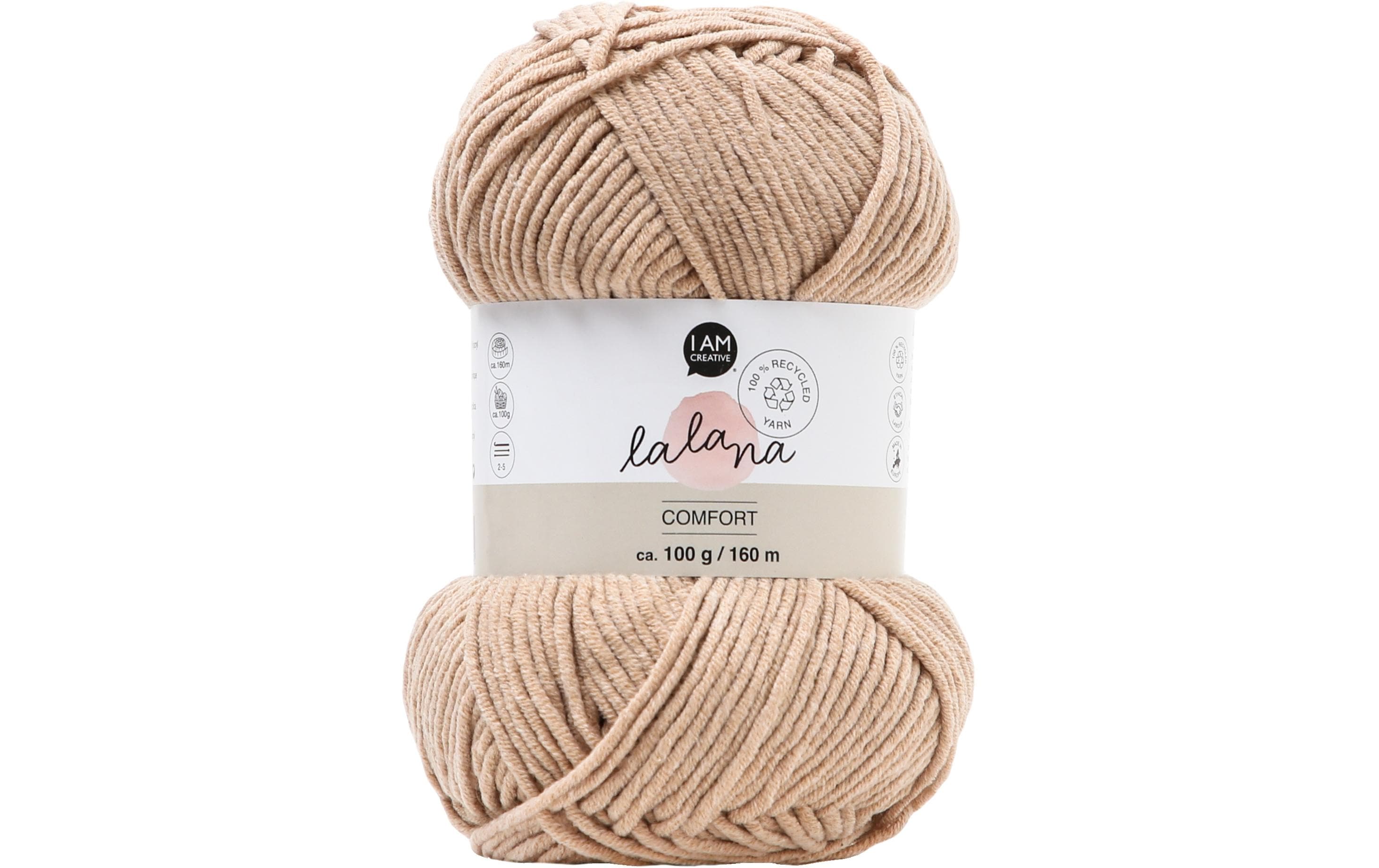 lalana Wolle Comfort beige